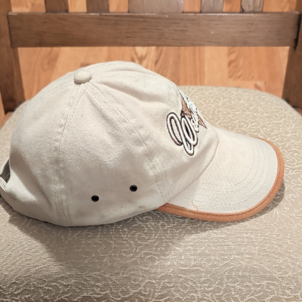Beige and Brown Weatherby Firearms Men's Hat - Picture 2 of 6